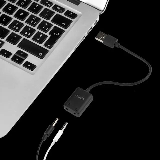 JOBY Wavo™ USB Adapter^ Microphones Accessories